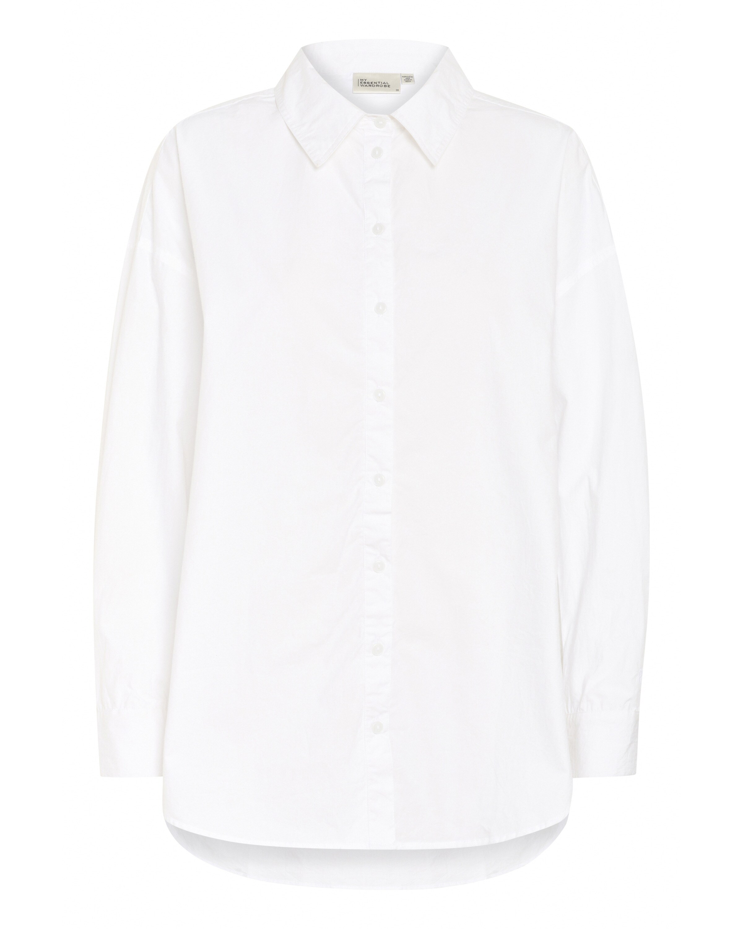 My Essential Wardrobe Bluse i hvid: forside