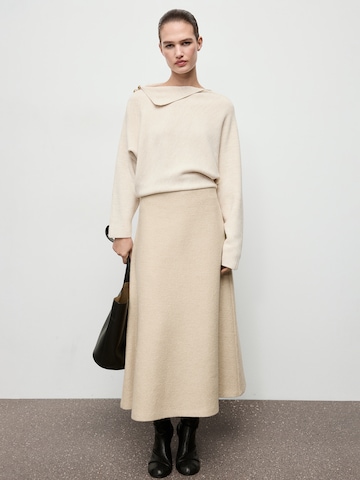 Pulover 'Twister' de la MANGO pe bej