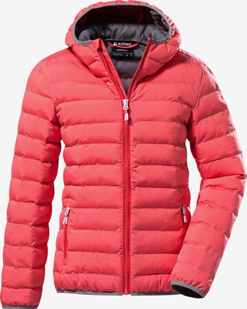 KILLTEC Outdoor jacket 'Kos' in Red: front