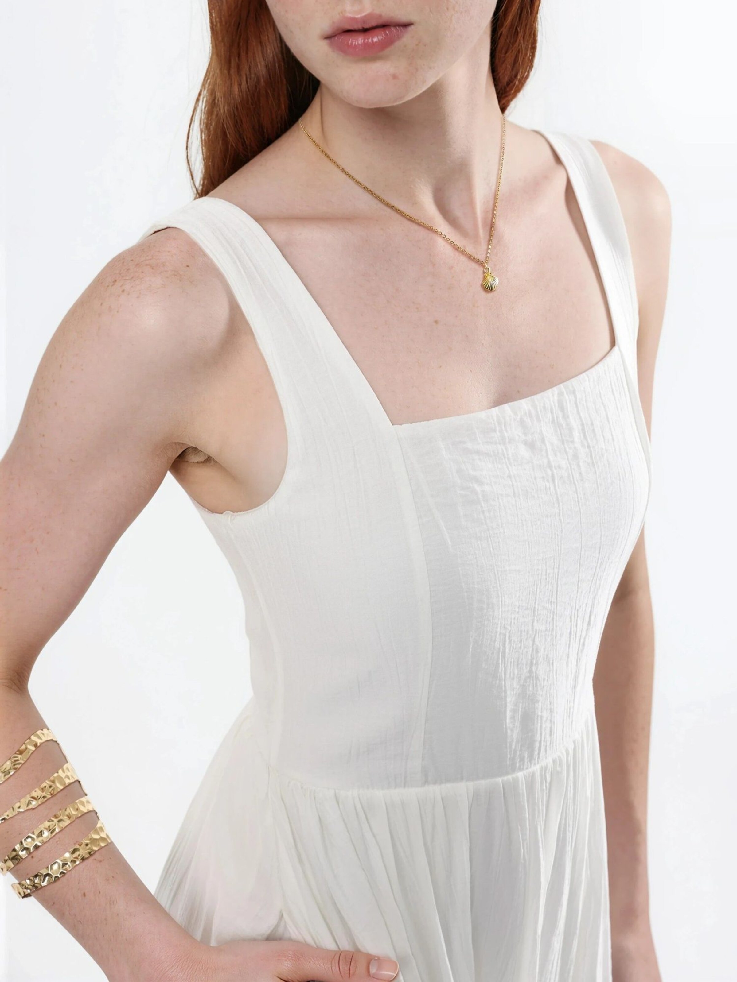 Robe Busem en blanc