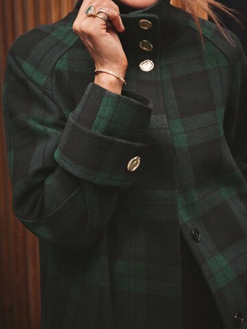 love & roses Between-seasons coat in Blue