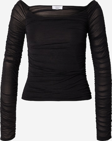 millane - Camiseta 'Ria' en negro: frente