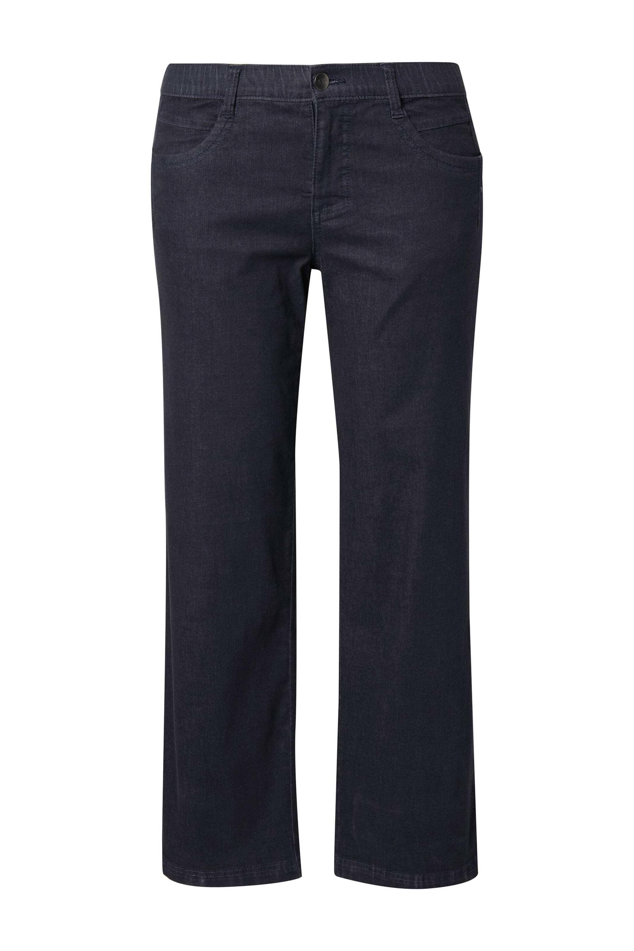 LAURASØN Wide leg Broek in Blauw: voorkant