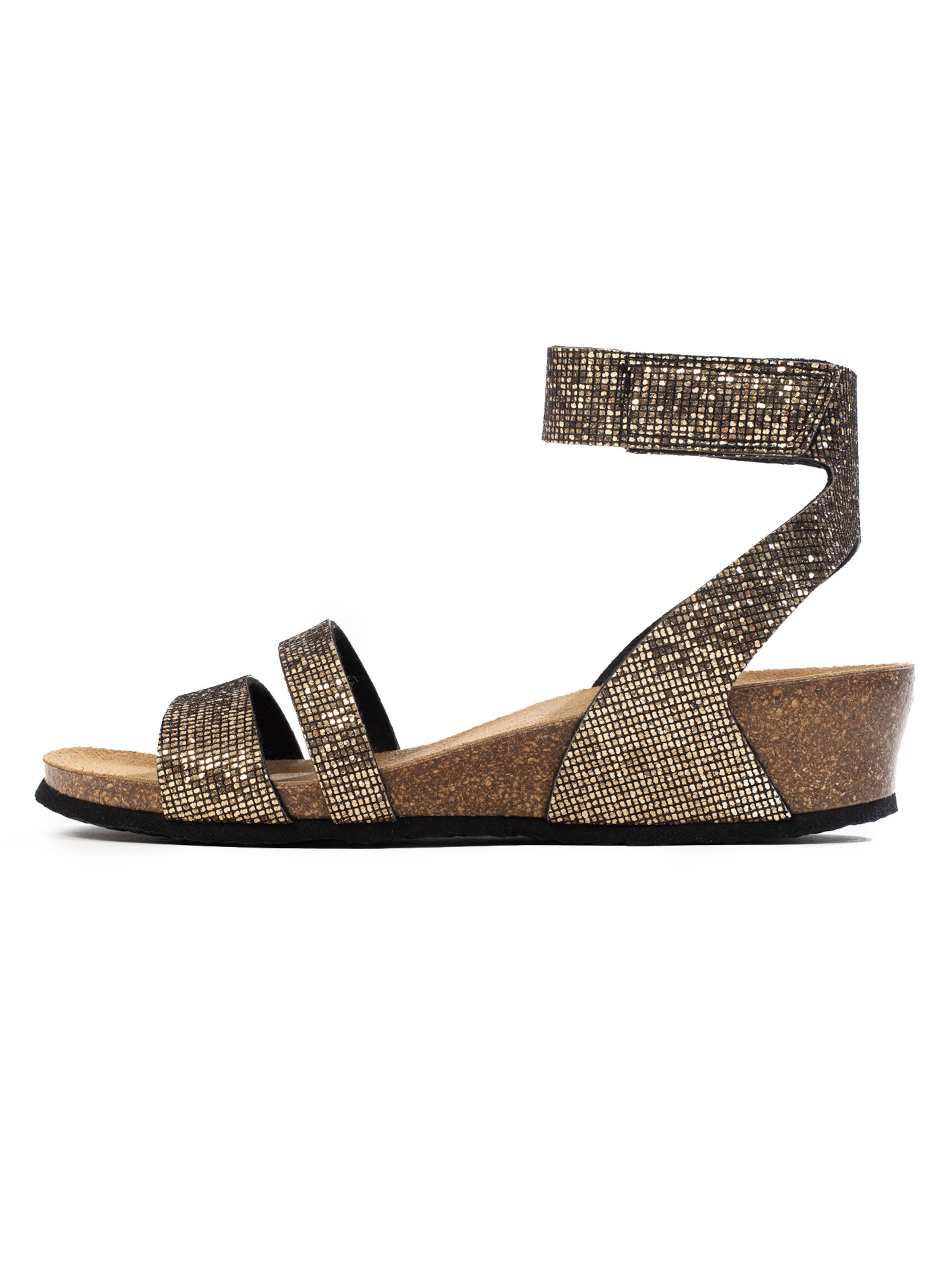 Bayton Sandále 'OTRANTE' - Zlatá: predná strana