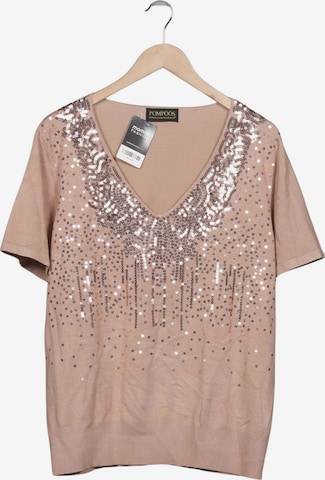POMPÖÖS Pullover XXXL in Beige: Vorderseite