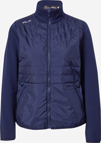 Polo Ralph Lauren Between-Season Jacket 'COOLWOOL' in Blue: front