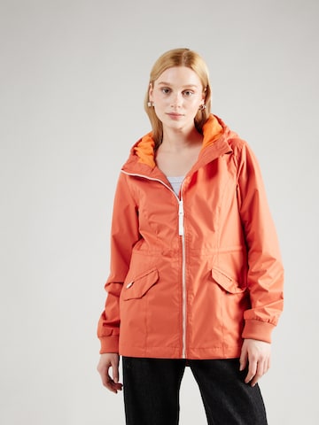 Ragwear Between-Season Jacket 'DOWEY' in Orange: front