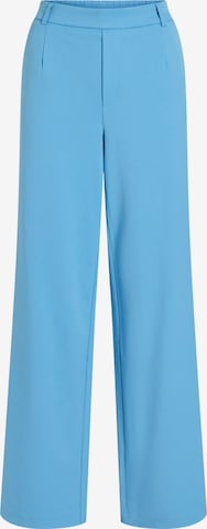 VILAWide Leg/ Široke nogavice Hlače 'VIVarone' - plava boja: prednji dio
