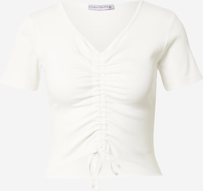 Tricou Stitch and Soul pe alb murdar, Vizualizare produs