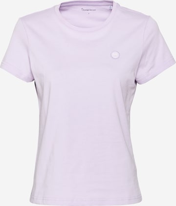 KnowledgeCotton Apparel Shirt 'ROSA' in Purple: front