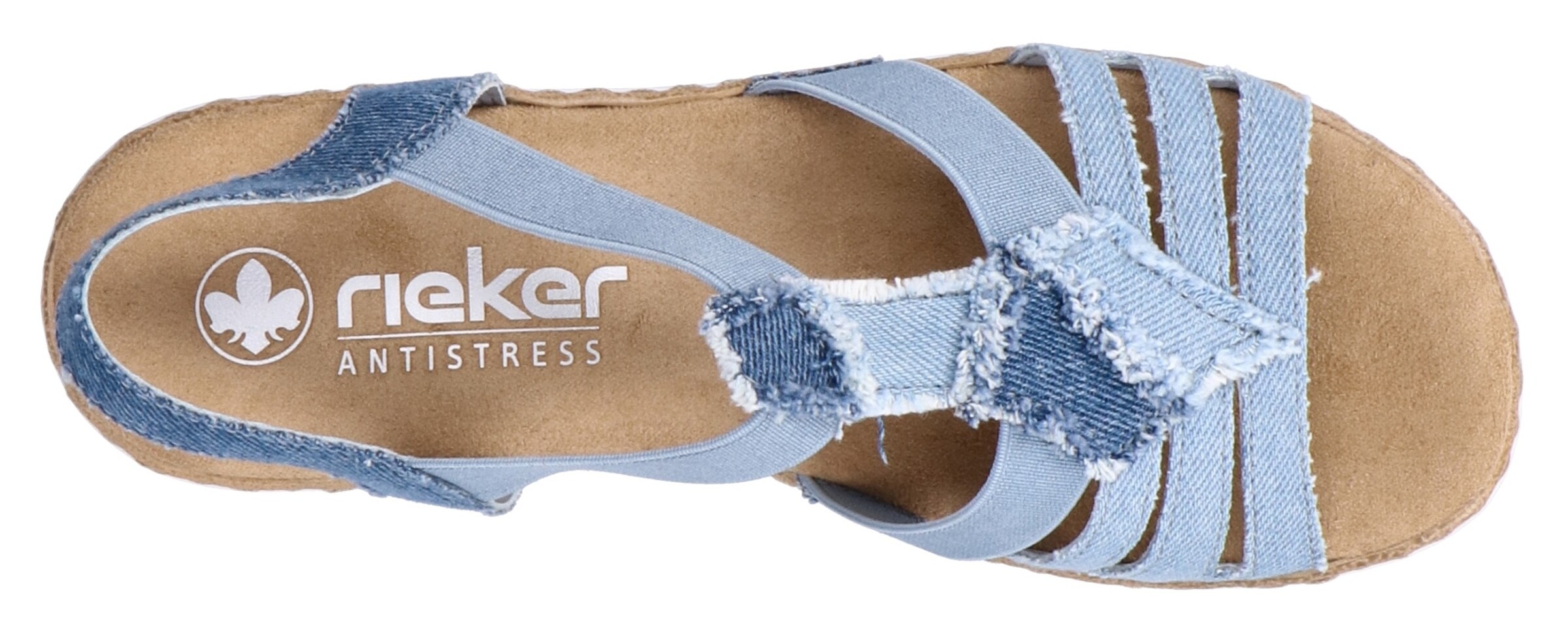 Sandales Rieker en bleu