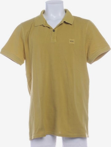 BOSS Black Shirt in XXL in Yellow: front