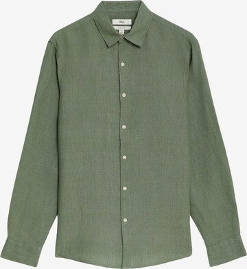 Regular fit Camicia di Marks & Spencer in verde