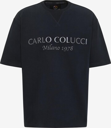 Carlo Colucci Shirt 'De Caminada' in Black: front