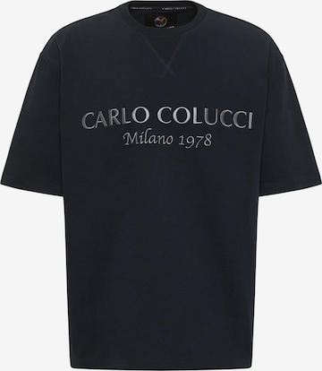 Carlo Colucci Shirt 'De Caminada' in Black: front