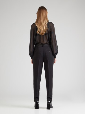 regular Pantaloni con piega frontale di Sisley in nero