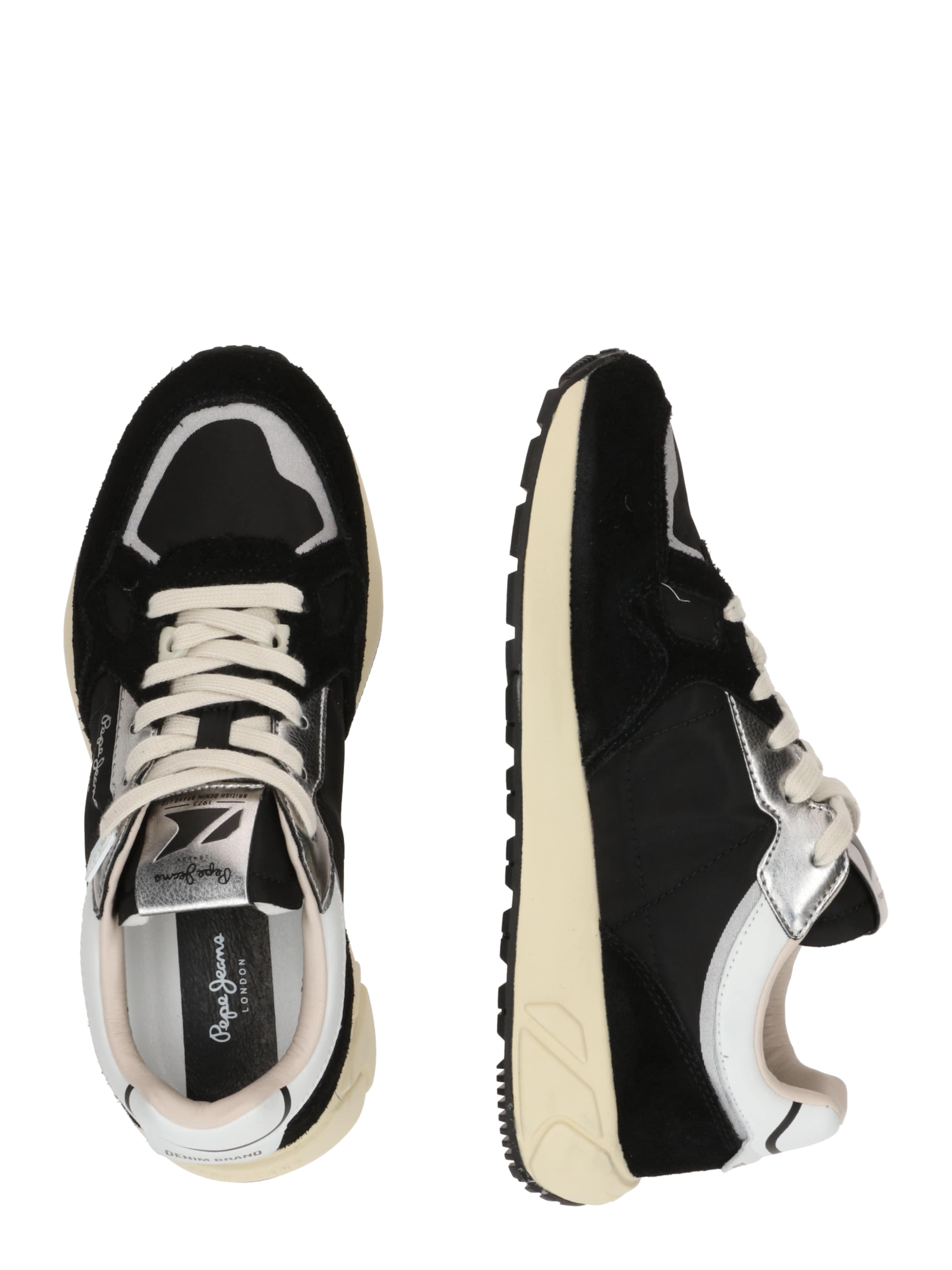 Baskets basses 'Marlon' Pepe Jeans en noir