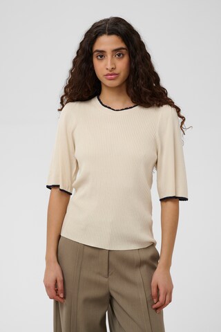T-shirt 'Lysandra Adrianna' SOAKED IN LUXURY en blanc : devant