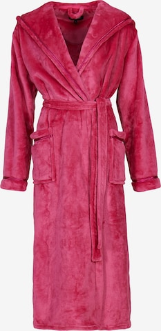 Loungeable Morgenmantel in Pink: Vorderseite