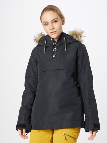 Veste outdoor 'Shelter' ROXY en noir : devant