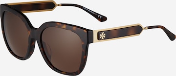 Tory Burch Zonnebril '0TY7161U' in Bruin: voorkant