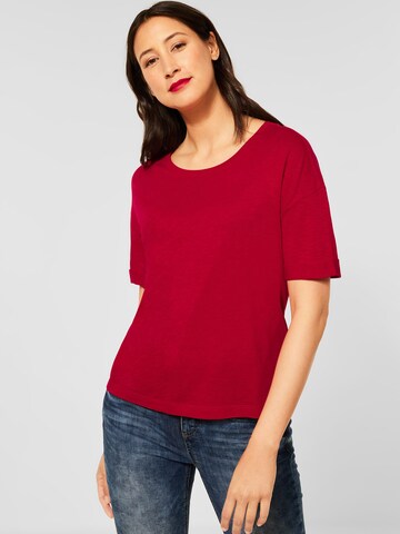 STREET ONE Shirt in Rood: voorkant