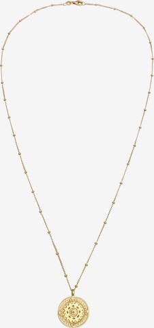 ELLI Ketting 'Sonne' in Goud: voorkant