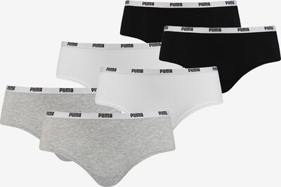 PUMA Panty in grau / schwarz / weiß, Produktansicht