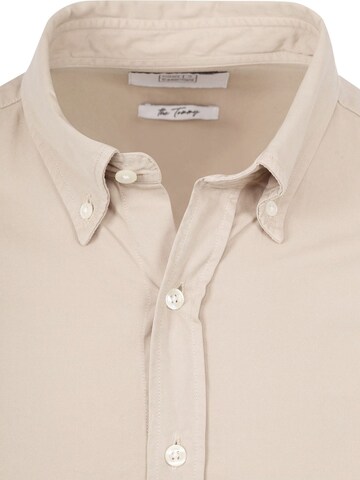 KING Essentials Regular fit Button Up Shirt 'The Tommy' in Beige