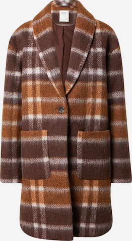ESPRIT Демисезонное пальто в Коричневый: спереди
