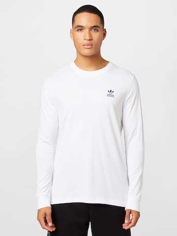 T-Shirt 'Graphics Unite' ADIDAS ORIGINALS en blanc : devant