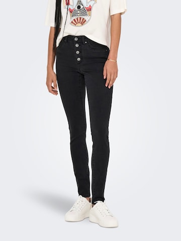 ONLY Skinny Jeans 'ONLWINNIE' in Black: front