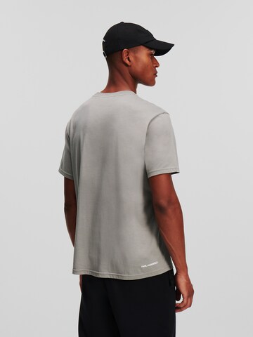 Karl Lagerfeld T-Shirt 'Ikonik 2.0' in Grau