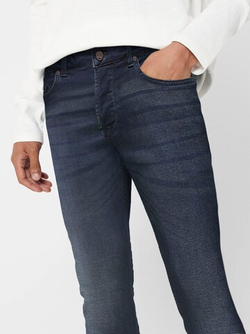 Skinny Jeans 'Loom' di Only & Sons in blu