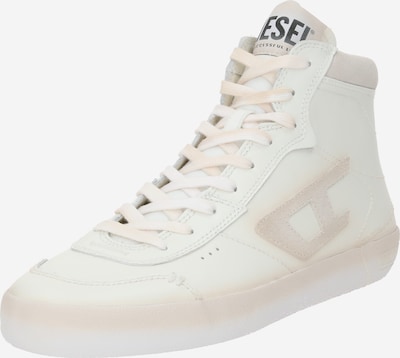 DIESEL Baskets hautes 'LEROJI' en sable / blanc, Vue avec produit