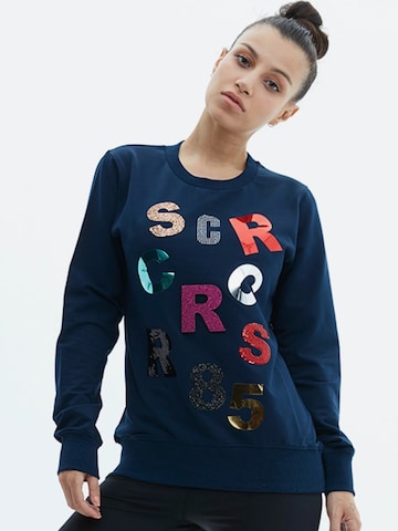 Pull-over de sport 'LELYA' SCR. en bleu