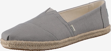 TOMS Espadrill 'ALPARGATA ROPE' i grå: framsida