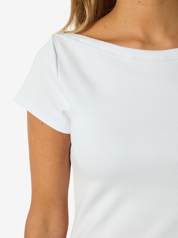 Noisy may Shirt 'NMMAYA' in Wit