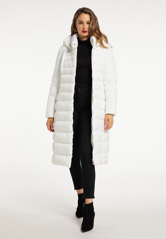 faina Winter Coat in White