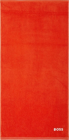 BOSS Home Towel 'EDGE' in Red: front