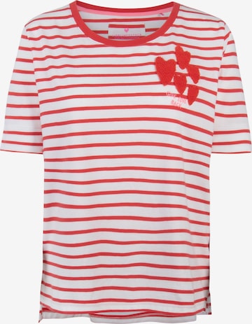 raudona LIEBLINGSSTÜCK Marškinėliai 'Diane': priekis