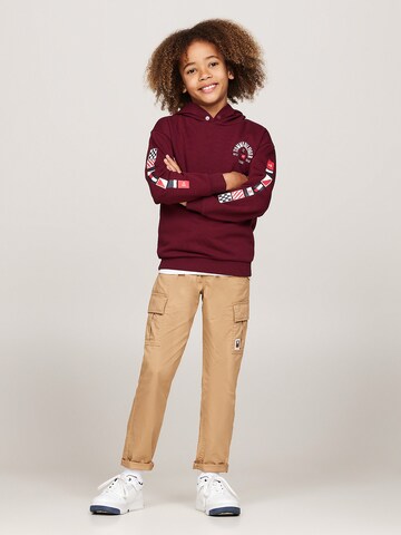 Sweat TOMMY HILFIGER en rouge