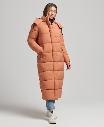 Cappotto invernale 'Touchline' di Superdry in arancione