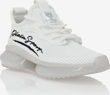 Sneaker di Plein Sport in bianco: frontale