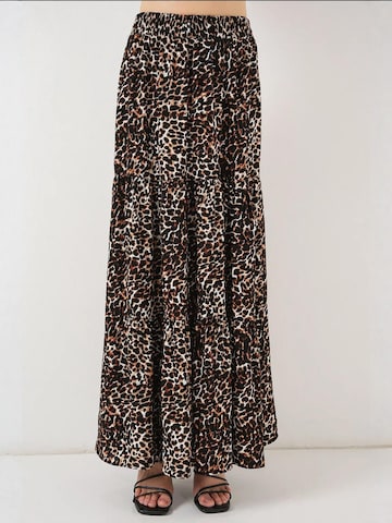 Bigdart - Saia em castanho: frente