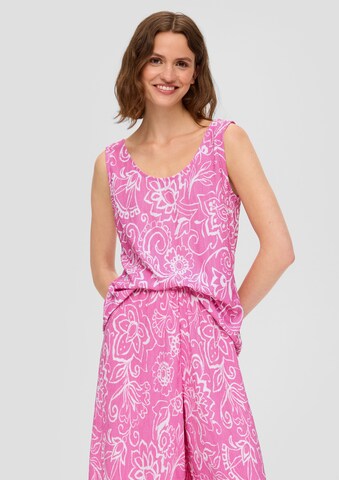 Maglietta di s.Oliver in rosa: frontale