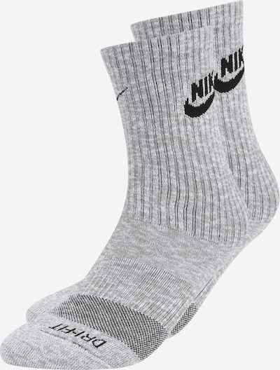 Nike Sportswear Socks in Grey / Black, Item view