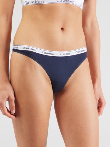 mėlyna Calvin Klein Underwear Siaurikės: priekis