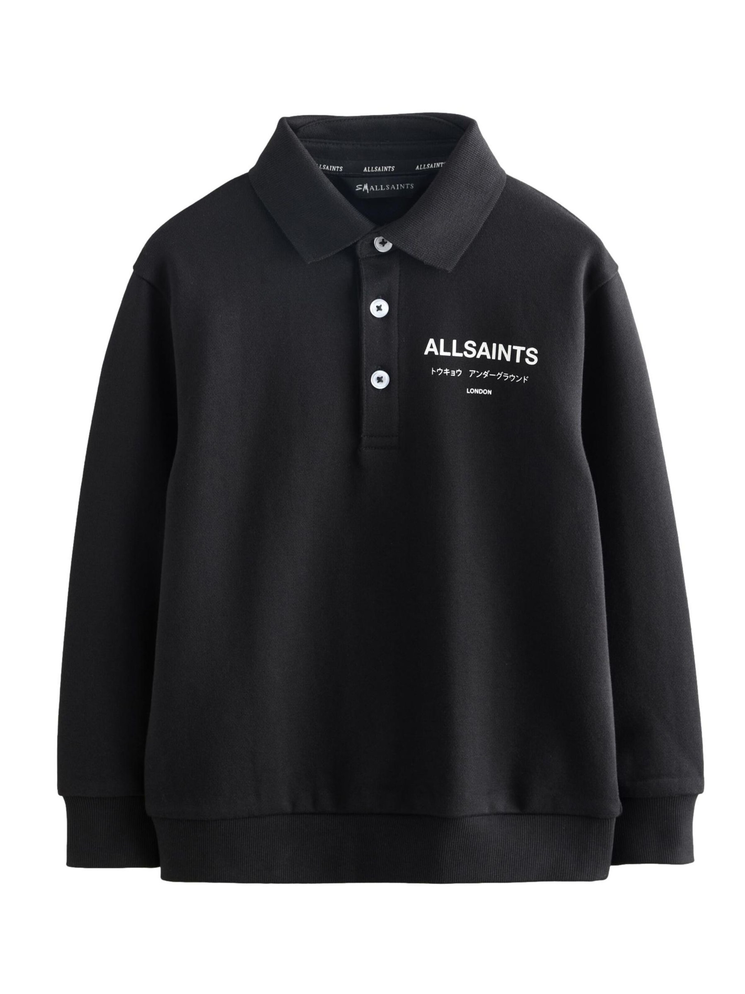 smALLSAINTS Tréning póló 'Underground' - fekete: elől