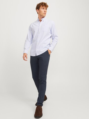 JACK & JONES Slimfit Hose 'JPSTMarco JJHenry' in Blau